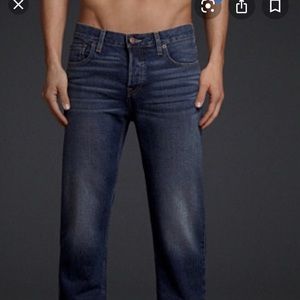 Hollister Slim Straight Button down Denim …